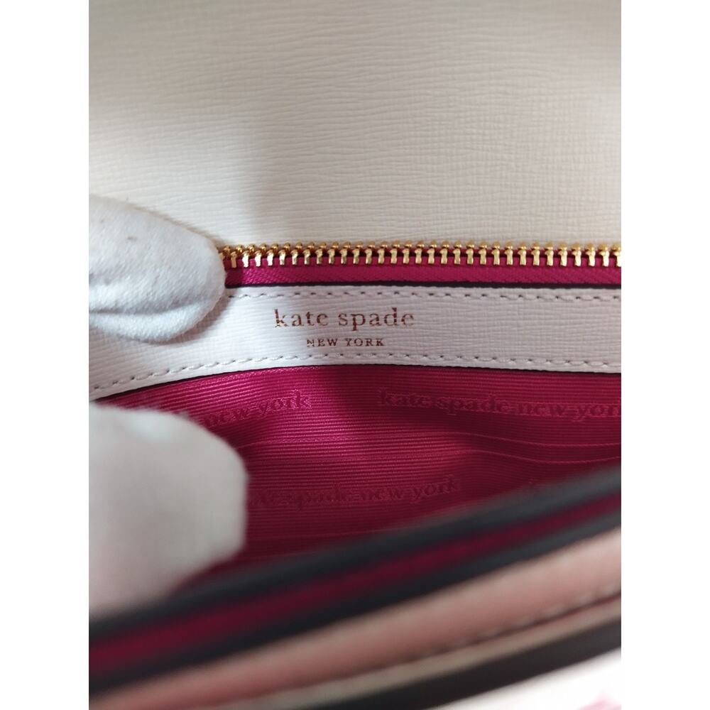 Kate Spade Morgan Cream Multicolor Leather Pineapples Crossbody Bag - NWT - Picture 11 of 16